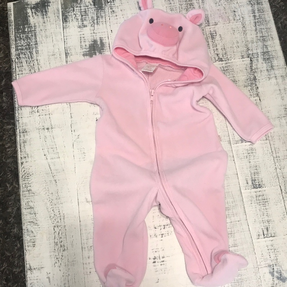Pink pig Halloween costume